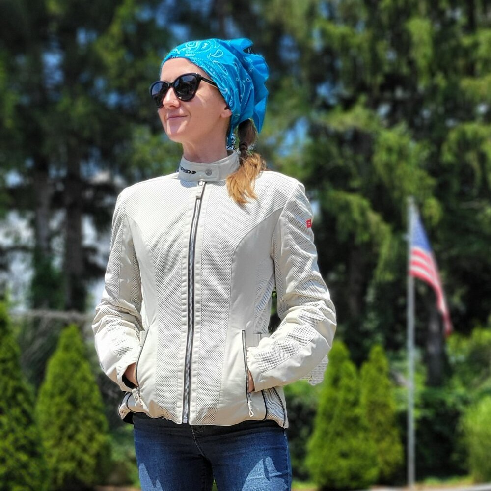 Spidi Tek Net Women's Jacket Size: M Color: Ice - image 1